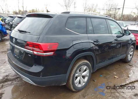 2018 Volkswagen Atlas 2.0T Se/2.0T Se W/Technology from USA, damaged, VIN 1V2DP2CA3JC598189